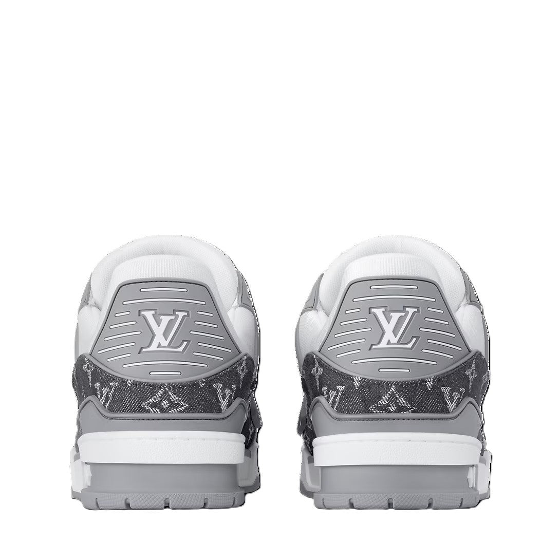 Louis Vuitton Trainer 'Grey Monogram Denim'