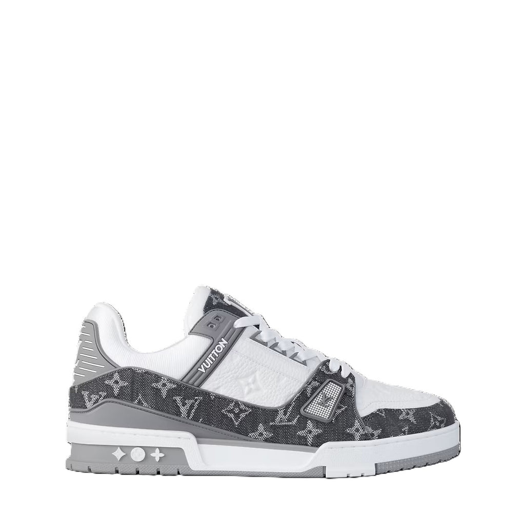Louis Vuitton Trainer 'Grey Monogram Denim'