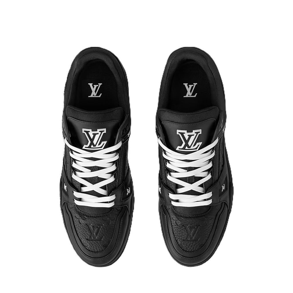 Louis Vuitton Trainer 'Embossed Monogram - Black'