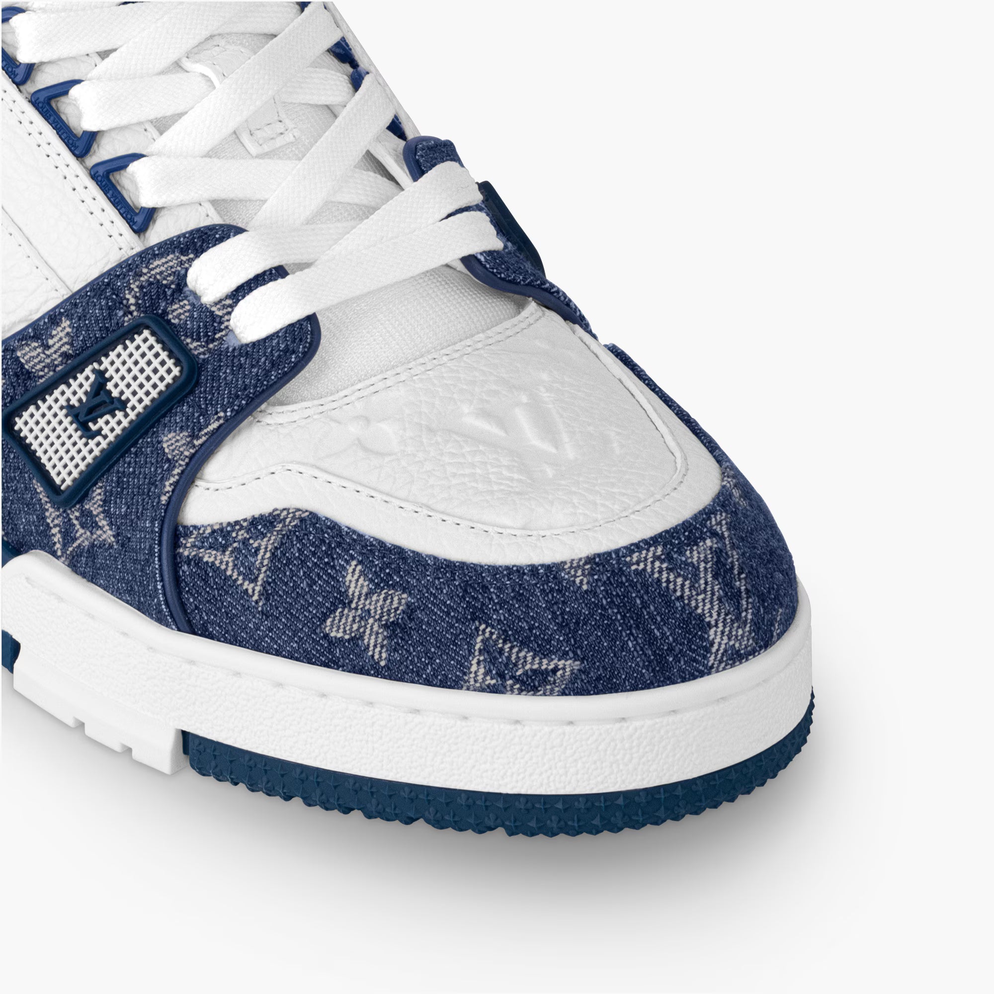 Louis Vuitton Trainer 'Navy Monogram Denim'